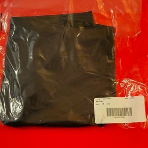 Ruby Ribbon Black Boy Shorts size M